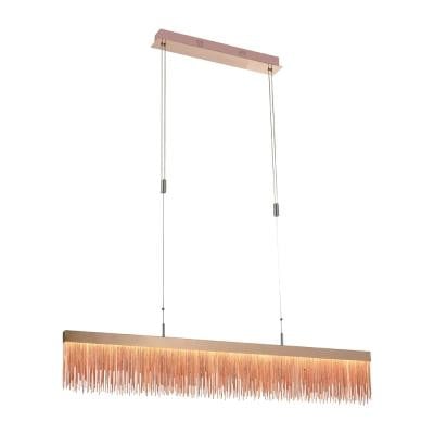 PENDENTE VOILE 33,6W LED ROSE GOLD - BELLA