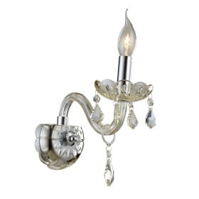 Arandela de Cristal Champagne 1 Lâmpada MARIA THEREZA