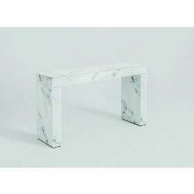 Aparador Atenas Vidro Impressão Marmorizado Carrara L100 cm