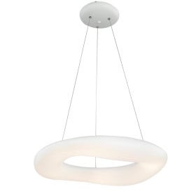 Pendente Policarbonato Led 38W Dimerizável Bivolt - Sindora