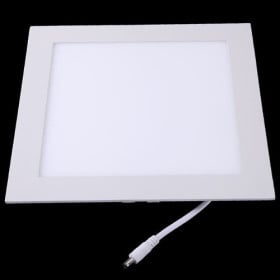 Painel Plafon Downlight Quadrado Embutido de Led 12W - 6500K