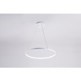 Pendente em Alumínio Branco LED 01 lâmpada APUS I
