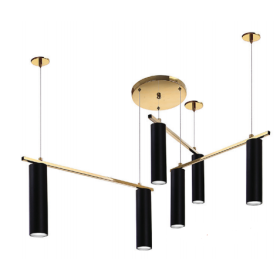 Pendente Cilíndrico 6 Lâmpadas - OLD ARTISAN