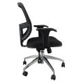 Cadeira Diretor Ergonômica Base Giratória Alumínio Tela Mesh Call Chair - Design Chair - lado direito